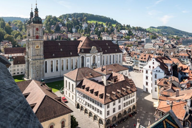 St. Gallen kulturelles und wirtschaftliches Zentrum der Ostschweiz